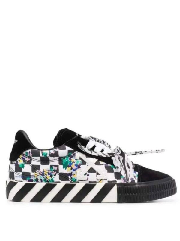 Off-White Low “Vulcanized” Check Digi Camo