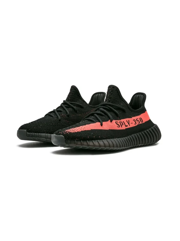 Yeezy Boost 350 V2 Core Black Red - Image 3