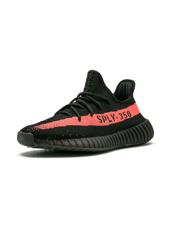 Yeezy Boost 350 V2 Core Black Red - Image 2