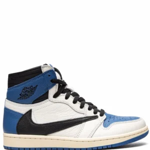 Air Jordan 1 OG SP Military Blue x Fragment x Travis