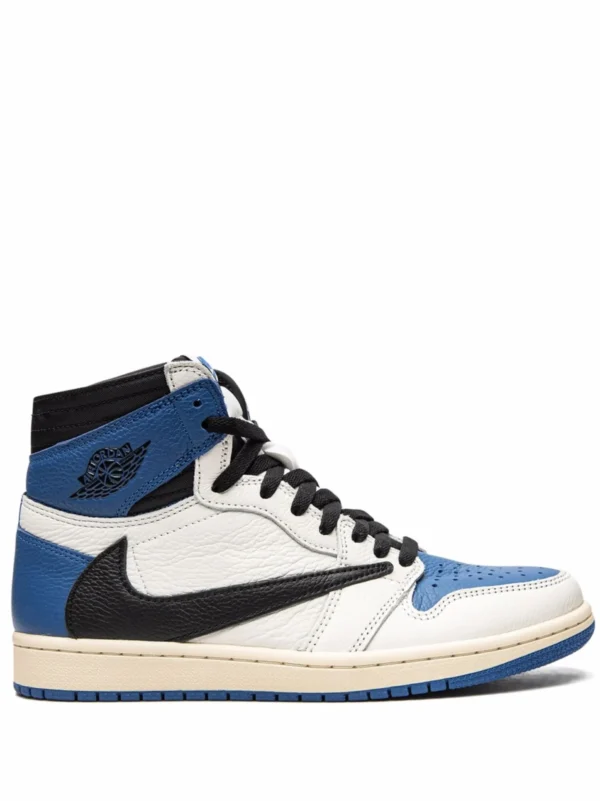 Air Jordan 1 OG SP Military Blue x Fragment x Travis