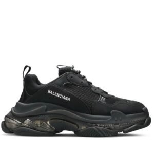 Balenciaga Triple S “Clear Sole” Black