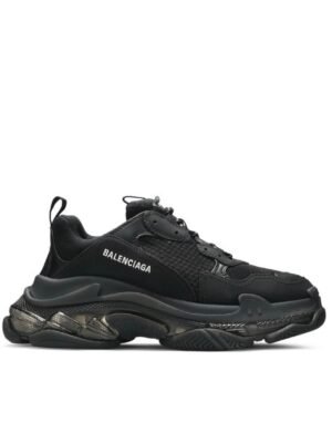 Balenciaga Triple S “Clear Sole” Black