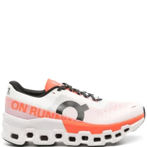 On Running Cloudmonster White Orange