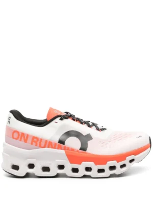 On Running Cloudmonster White Orange