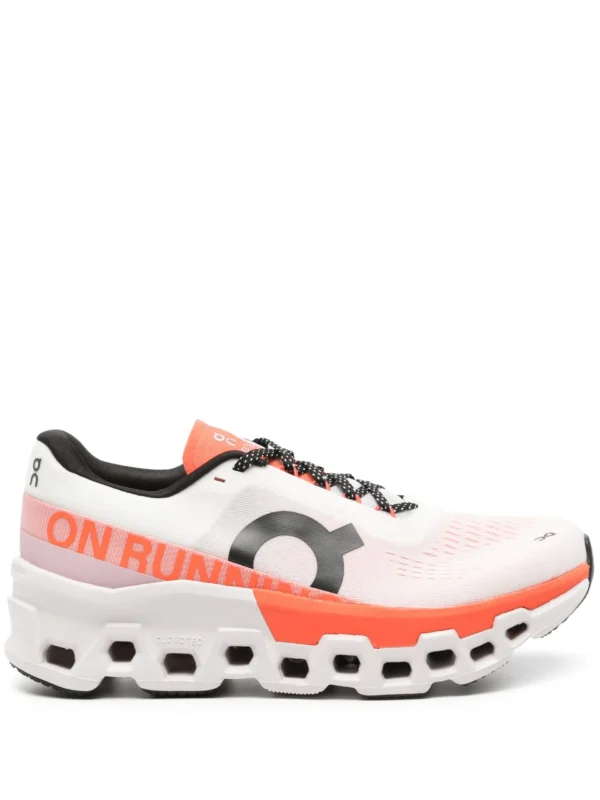On Running Cloudmonster White Orange
