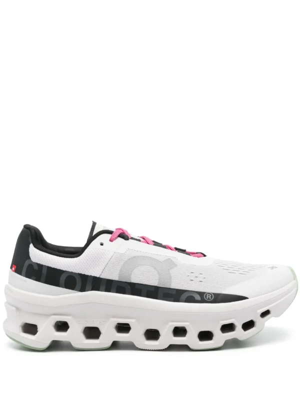 On Running Cloudmonster White pink