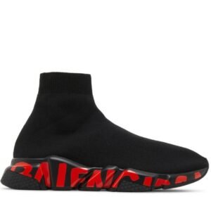 Balenciaga Speed Midsole Graffiti Red