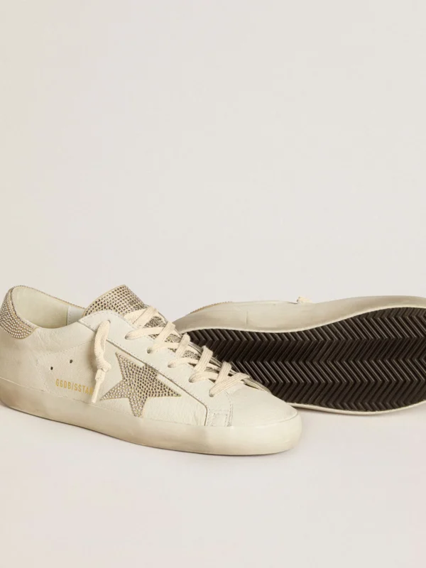 Golden Goose Super Star With Swarovski Crystal - Image 3