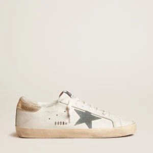 Golden Goose Super Star Platinum Snake-Print