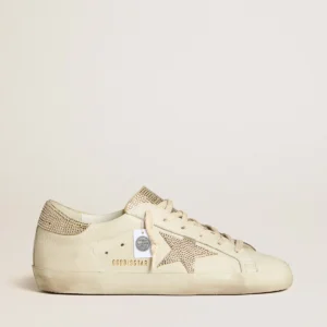 Golden Goose Super Star With Swarovski Crystal