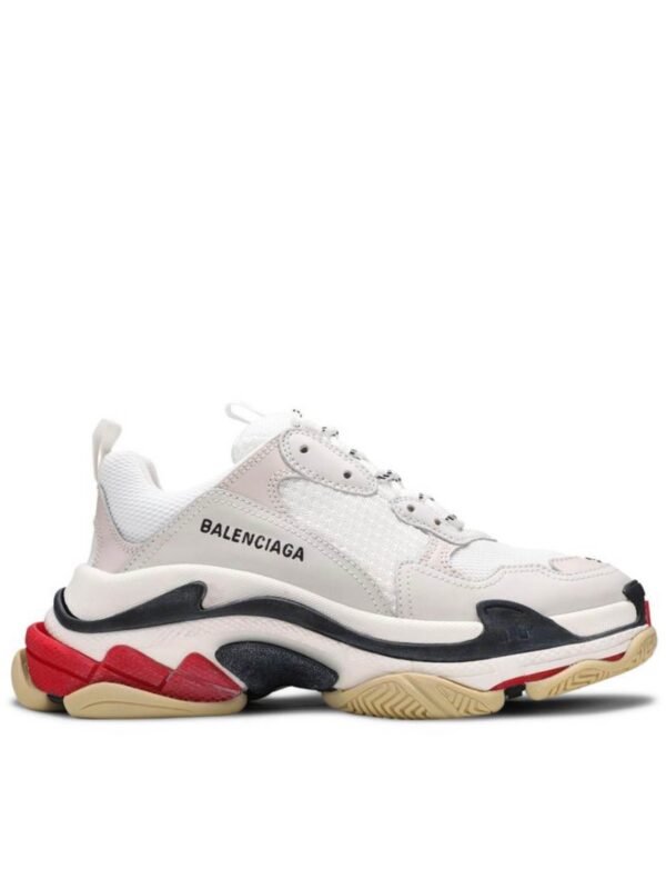Balenciaga Triple S “White Black Red”