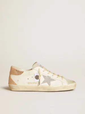 Golden Goose Super Star With Swarovski Crystal