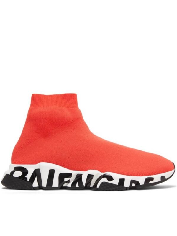 Balenciaga Speed Graffiti Red