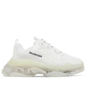 Balenciaga Triple S “Clear Sole” White