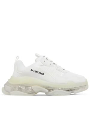 Balenciaga Triple S “Clear Sole” White