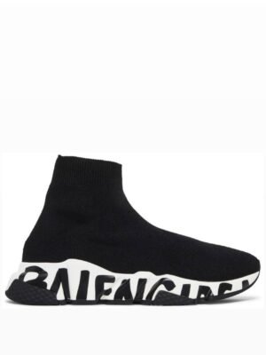 Balenciaga Speed Midsole Graffiti Black