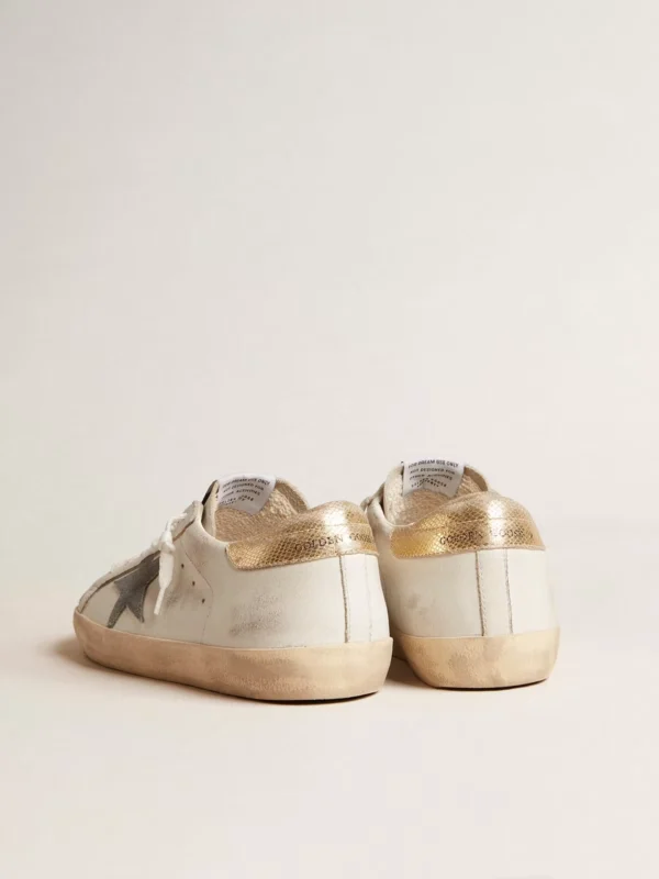 Golden Goose Super Star Platinum Snake-Print - Image 4