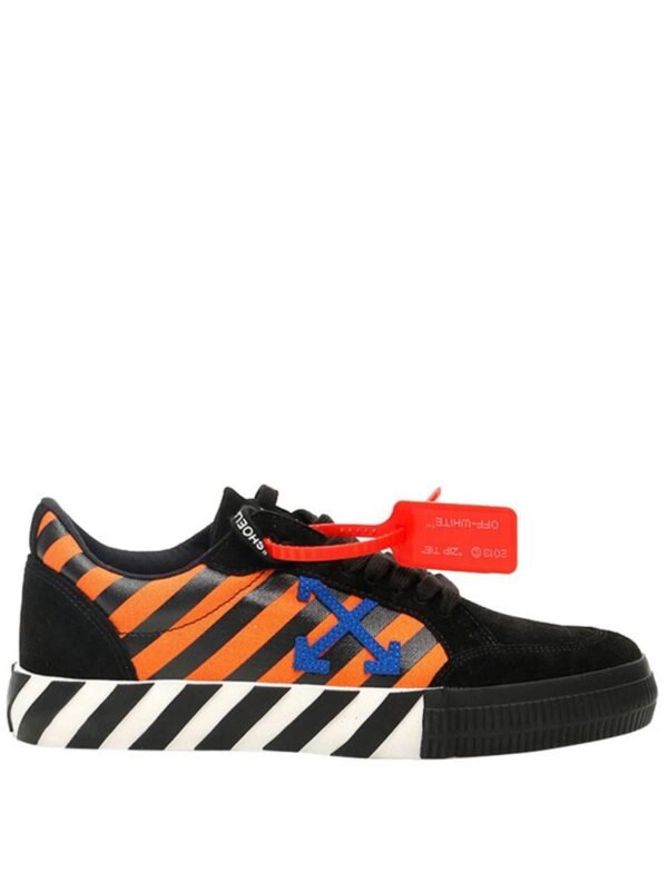 Off-White Low “Vulcanized” Black/Orange