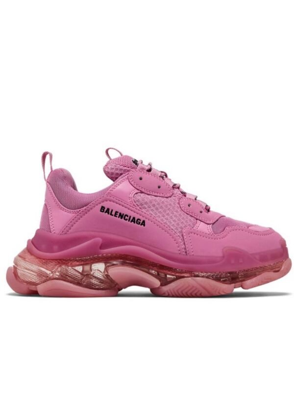 Balenciaga Triple S “Clear Sole” Pink