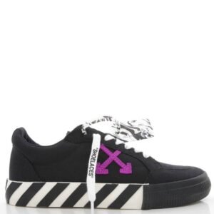 Off-White Low “Vulcanized” Black Purple