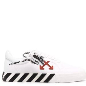 Off-White Low “Vulcanized” White/Red
