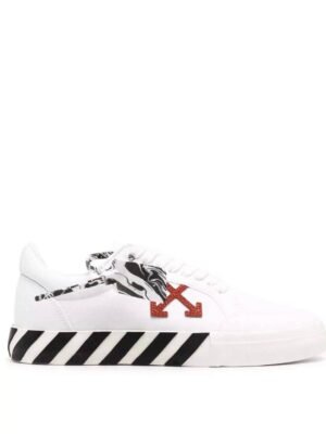 Off-White Low “Vulcanized” White/Red