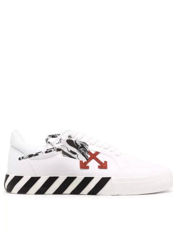 Off-White Low “Vulcanized” White/Red