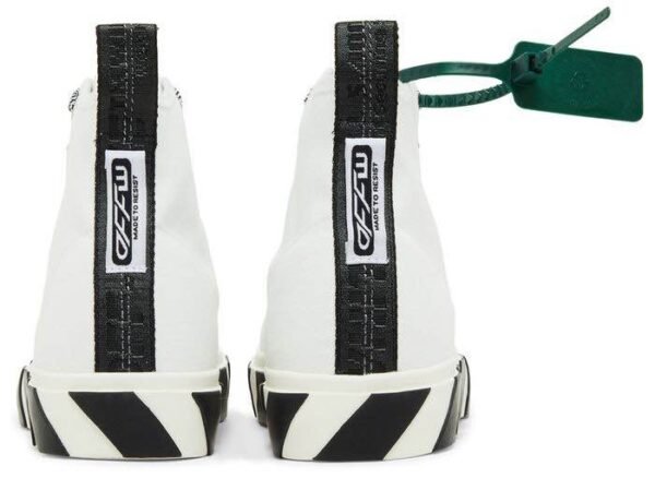 Off-White Mid “Vulcanized” White/Blue - Image 4