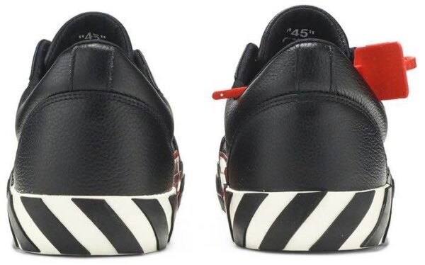 Off- White Low “Vulcanized” Black/ White - Image 5