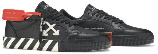 Off- White Low “Vulcanized” Black/ White - Image 3