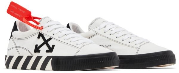 Off- White Low “Vulcanized” Arrow White/Black - Image 5