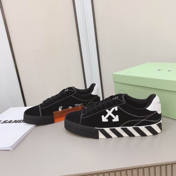 Off-White Low “Vulcanized” Black/White - Image 2