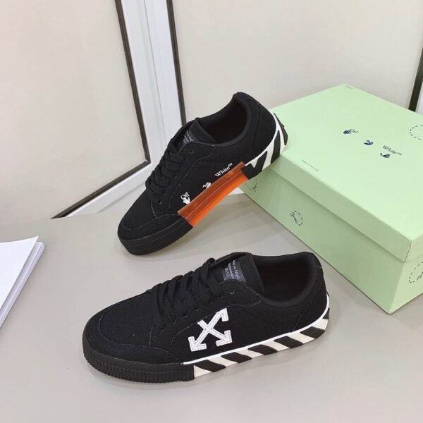 Off-White Low “Vulcanized” Black - Image 2