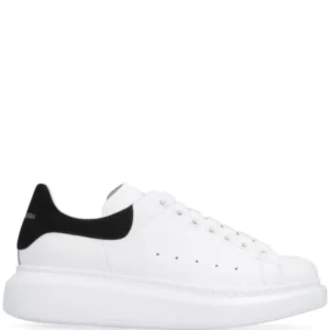 Alexander McQueen White/Black Gamuza