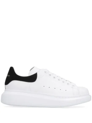 Alexander McQueen White/Black Gamuza