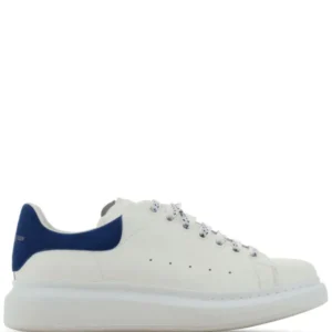 Alexander McQueen White/Blue Gamuza