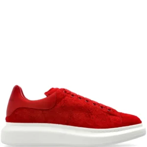 Alexander McQueen Red Gamuza