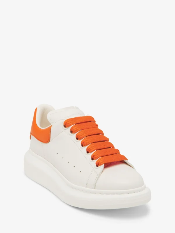 Alexander McQueen White/Orange - Image 2