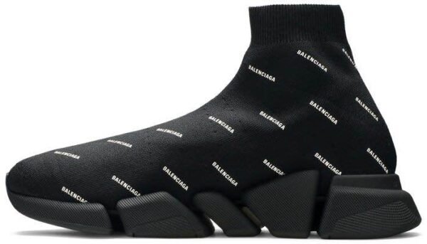 Balenciaga Speed logo Black - Image 2