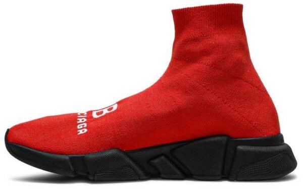 Balenciaga Speed Recycled Red Black - Image 2