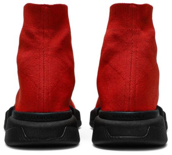 Balenciaga Speed Recycled Red Black - Image 4