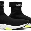 Balenciaga Speed Cuffed Black Yellow - Image 5