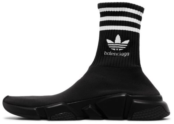 Balenciaga Speed x Adidas Black - Image 2