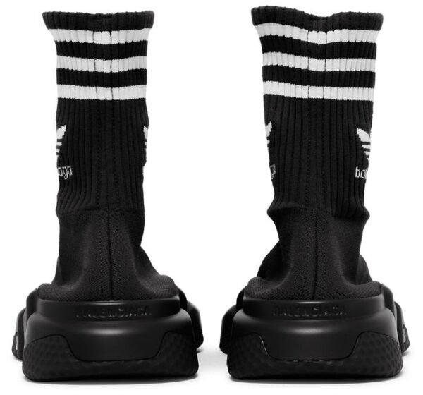Balenciaga Speed x Adidas Black - Image 4
