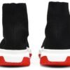 Balenciaga Speed Black Red - Image 4