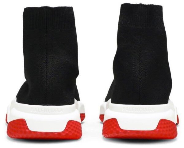 Balenciaga Speed Black Red - Image 4