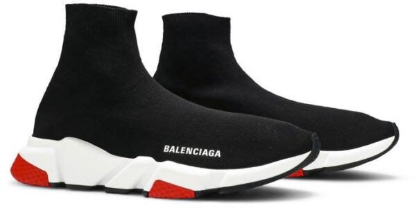 Balenciaga Speed Black Red - Image 2