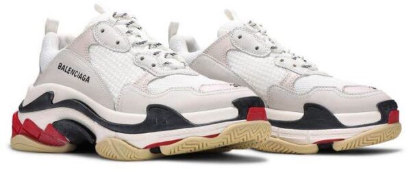 Balenciaga Triple S “White Black Red” - Image 5