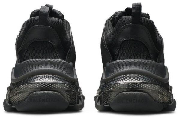 Balenciaga Triple S “Clear Sole” Black - Image 2